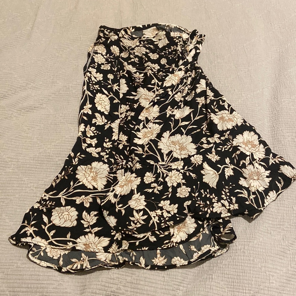 The Silky Luxe Beach to Brunch Wrap Skirt - Paradise in Sea Urchin